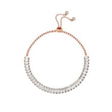 Pulseira de pedra shangjie oem rosa quartzo charme elegante pulseira de cristal de cristal de cristal sintético pulseira